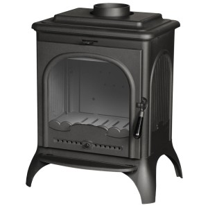 Piec wolnostojący Seville 2 antracyt, wylot spalin fi 150, moc 7kw