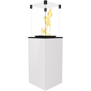Ogrzewacz gazowy PATIO MINI M panel biały, 4,9-8,2 kW