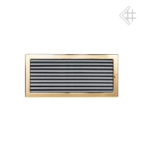 kratka kominkowa 22x45 pozłacana małe oko z żaluzją