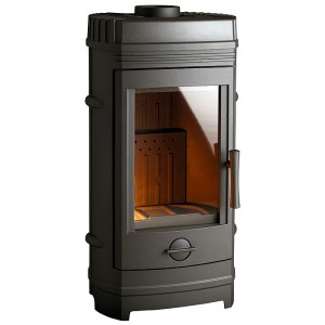 Piec wolnostojący CASSINE antracyt, wylot spalin fi 150, moc 10kw