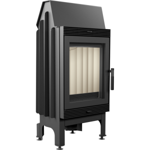 Wkład kominkowy powietrzny stalowy Blanka 8 z acumotte + dolot, moc 7,5-11kw