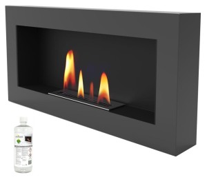 Biokominek UNIFLAM 90x40cm BOX grafit