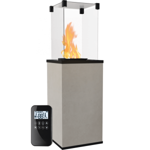 Ogrzewacz gazowy PATIO MINI spiek kwarcowy FOKOS SALE - automatyka pilot, 4,0-8,2 kW