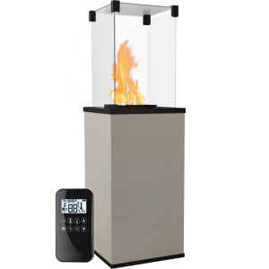 Ogrzewacz gazowy PATIO MINI spiek kwarcowy FILO ORO - automatyka pilot, 4,0-8,2 kW 