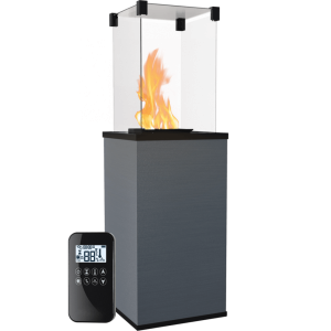 Ogrzewacz gazowy PATIO spiek kwarcowy FILO MERCURIO - automatyka pilot, 4,0-8,2 kW 