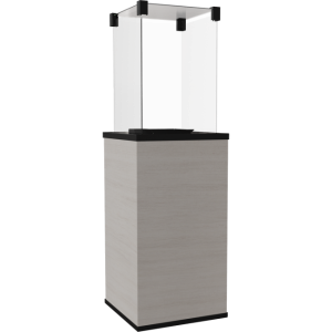 Ogrzewacz gazowy PATIO M spiek kwarcowy NATURALI OSSIDIANA VENA CHIARA - sterowanie manualne, 4,9-8,2 kW 