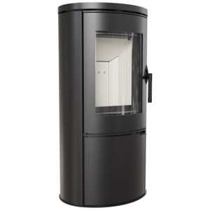 Piec wolnostojący stalowo-żeliwny Koza AB z wylotem spalin fi 150 z termotec + dolot, moc 8kW