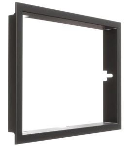 Ramka stalowa do kominka LUCY 12 NEW szerokość ramki 35 mm