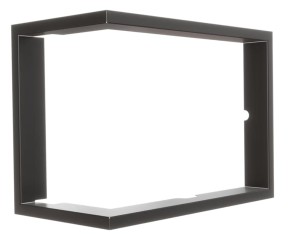 Ramka stalowa do kominka LUCY 12 lewy NEW szerokość ramki 35 mm