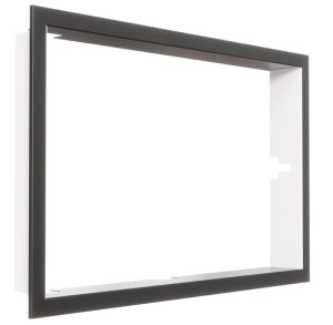 Ramka stalowa do kominka LUCY 14 NEW szerokość ramki 35 mm