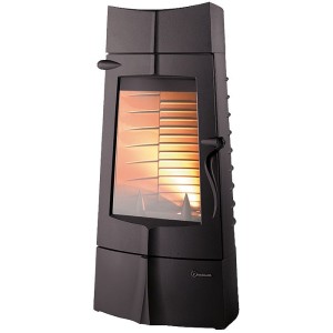 Piec wolnostojący Chamane antracyt, wylot spalin fi 180, moc 10kw