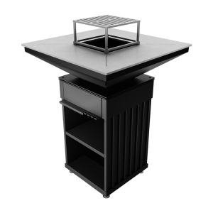 Palenisko ogrodowe QUADRUM z grillem Vertical