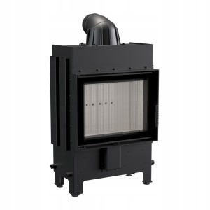 wkład kominkowy powietrzny stalowy Lucy 12 Slim NEW z termotec + dolot, wylot fi 160, moc 8kW