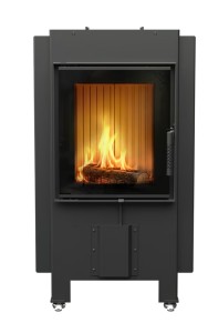 Wkład kominkowy powietrzny stalowy Magma z termotec, wersja zduńska , dolot, wylot fi 200, moc 13 kW
