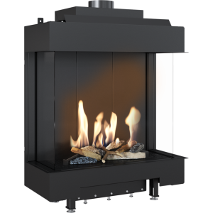 wkład gazowy LEO 76/62 lewy/prawy na gaz LPG, moc 4,6-7,7kw 