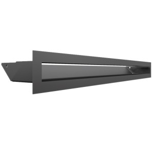 kratka kominkowa luft 45S 60x600 mm (front bez łączeń) - kolor grafitowy