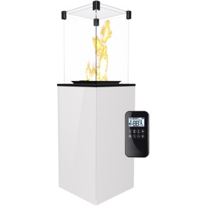 Ogrzewacz gazowy PATIO MINI panel biały na pilota, 4-8,2 kW 