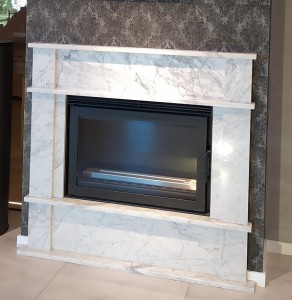 Obudowa kominkowa Sari w stylu angielskim do wkładu Maja / Antek