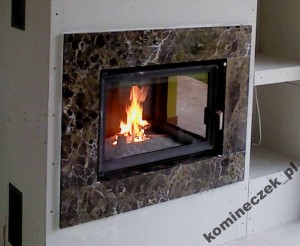 Rama marmurowa brązowa dowolny wymiar