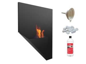 biokominek PAPA czarny z certyfikatem TÜV