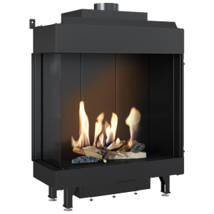 wkład gazowy LEO 76/62 lewy na gaz LPG, moc 4,6-7,7kw 